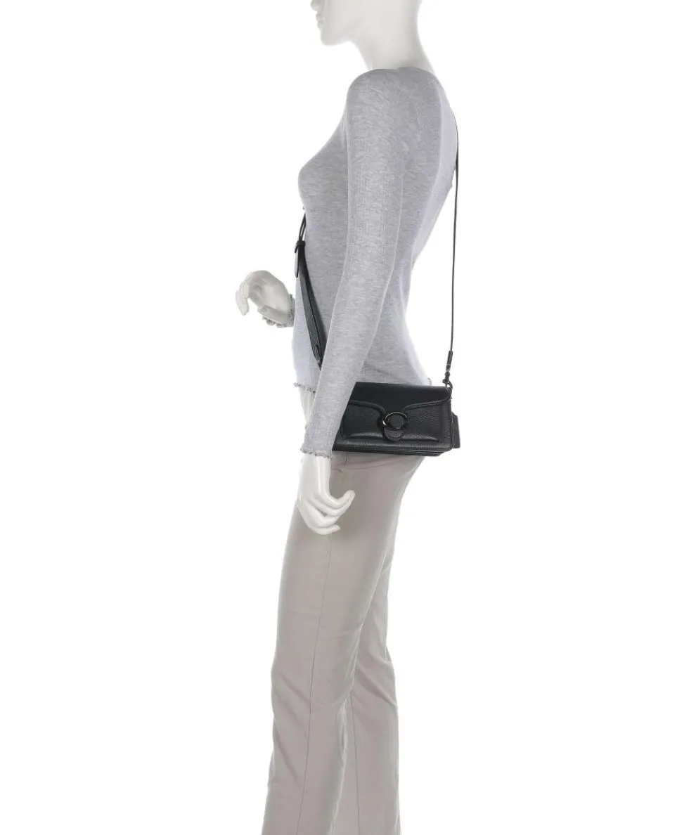 Tabby 20 Schultertasche genarbtes Rindsleder schwarz