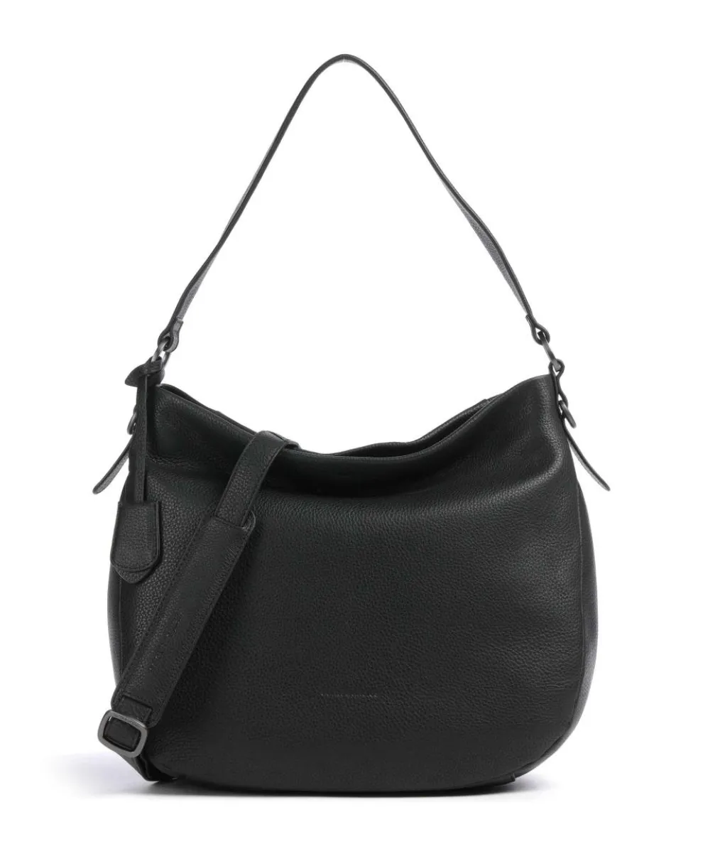 Philocalists Darling Beuteltasche genarbtes Leder schwarz