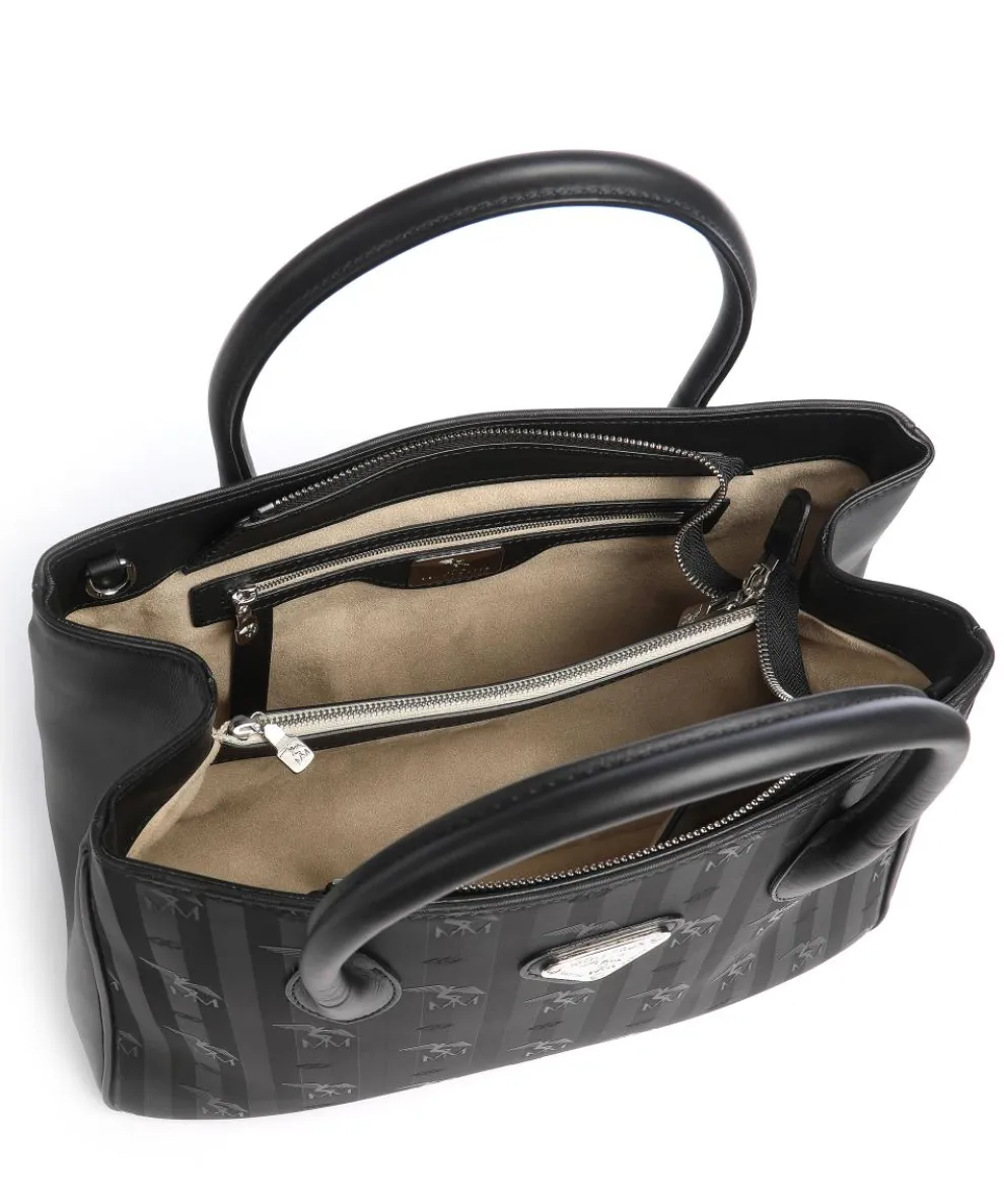 Vinerus Donat Handtasche Canvas schwarz