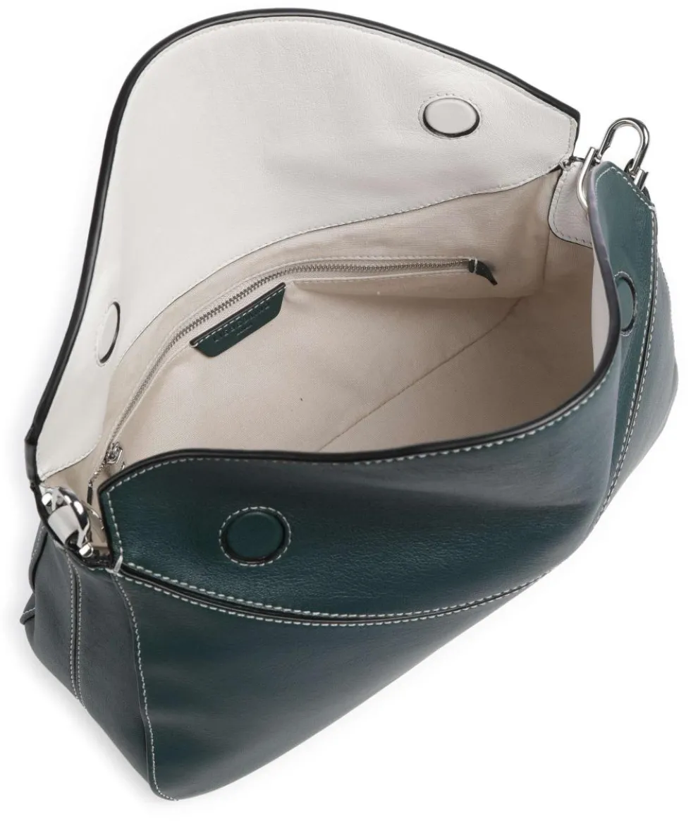 Alessa Kodiaq Sheep M Schultertasche Schafsleder dunkelgrün