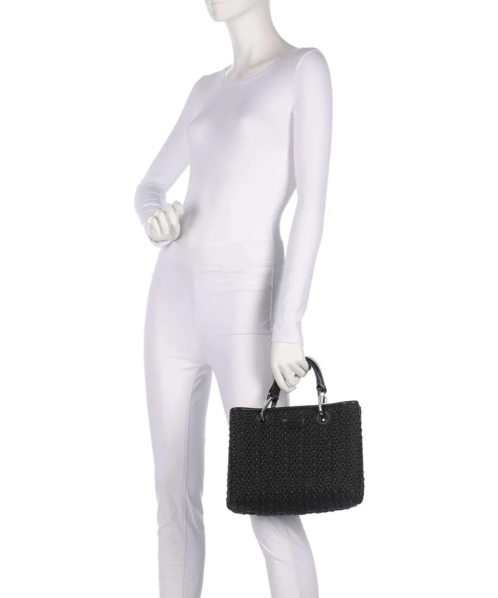 My EA Handtasche Lederimitat schwarz