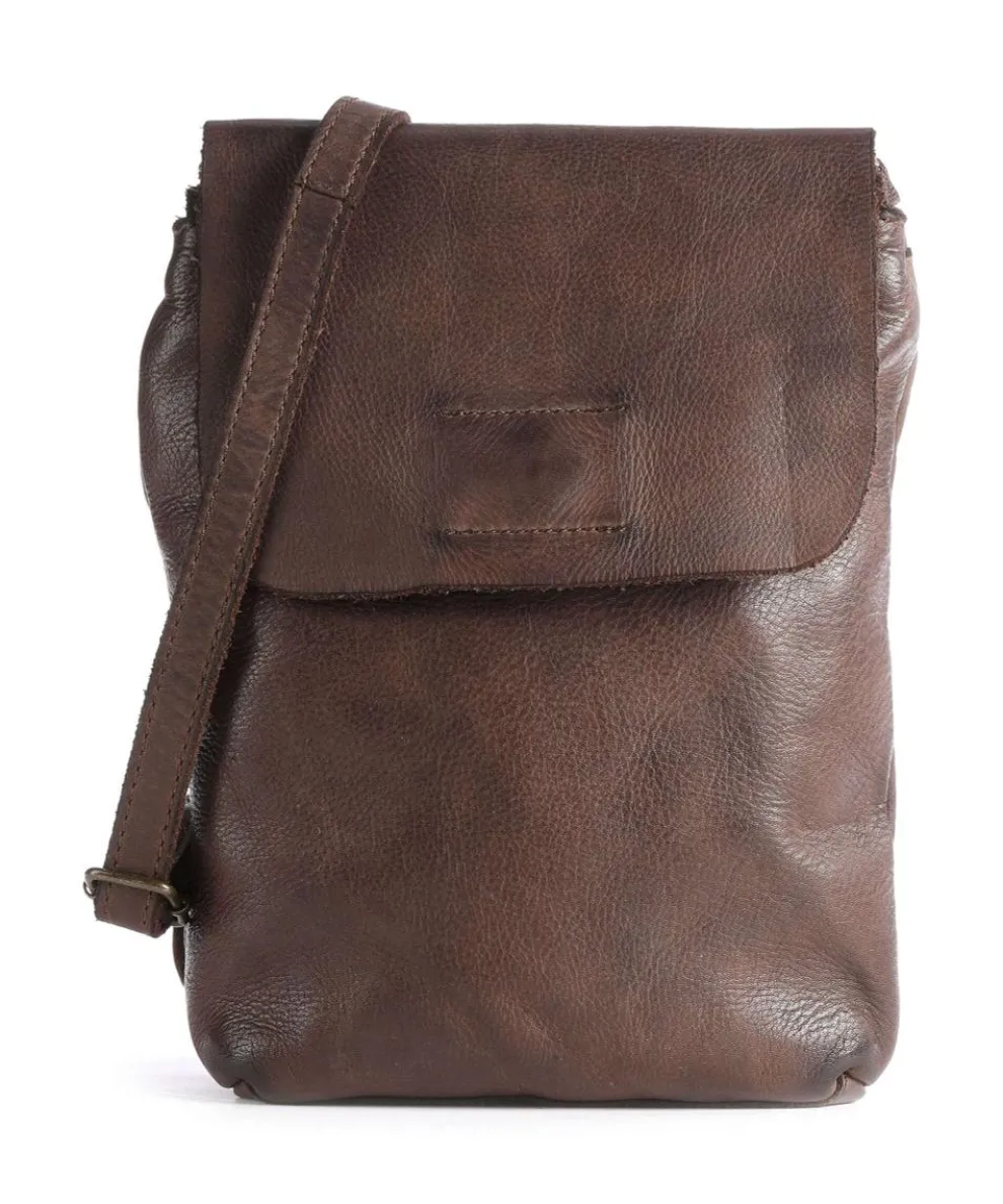 Submarine Umhängetasche Rindsleder dunkelbraun