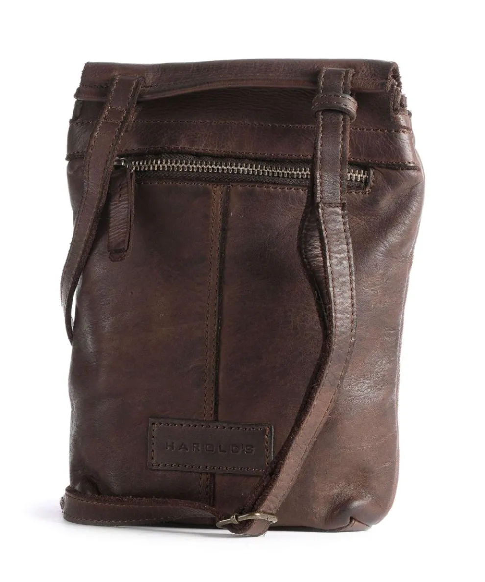 Submarine Umhängetasche Rindsleder dunkelbraun