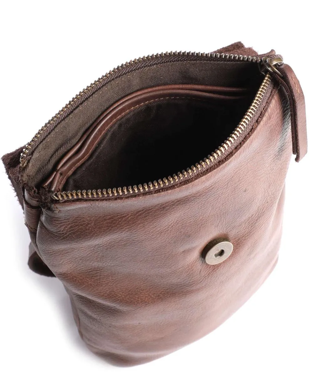 Submarine Umhängetasche Rindsleder dunkelbraun