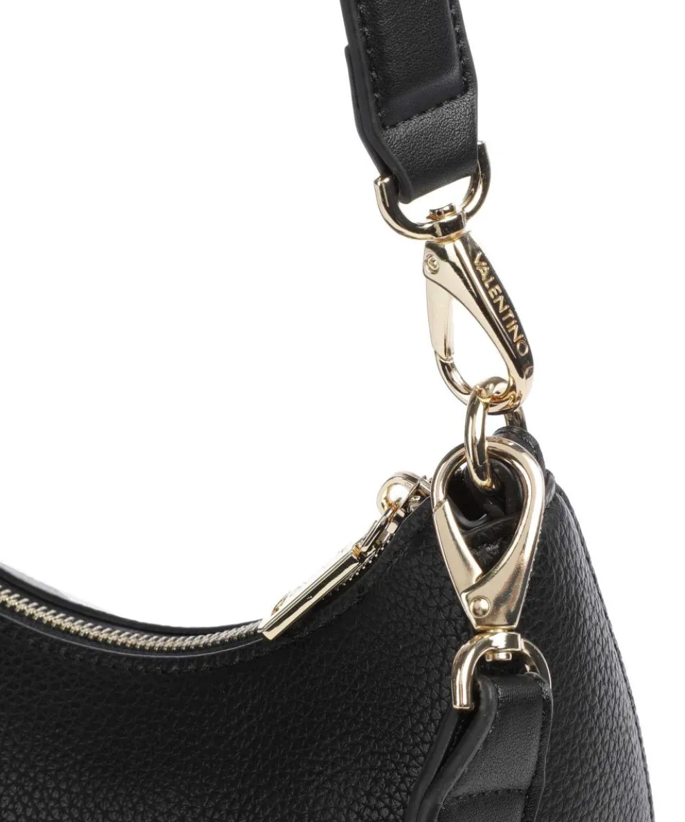 Alexia Schultertasche Lederimitat schwarz