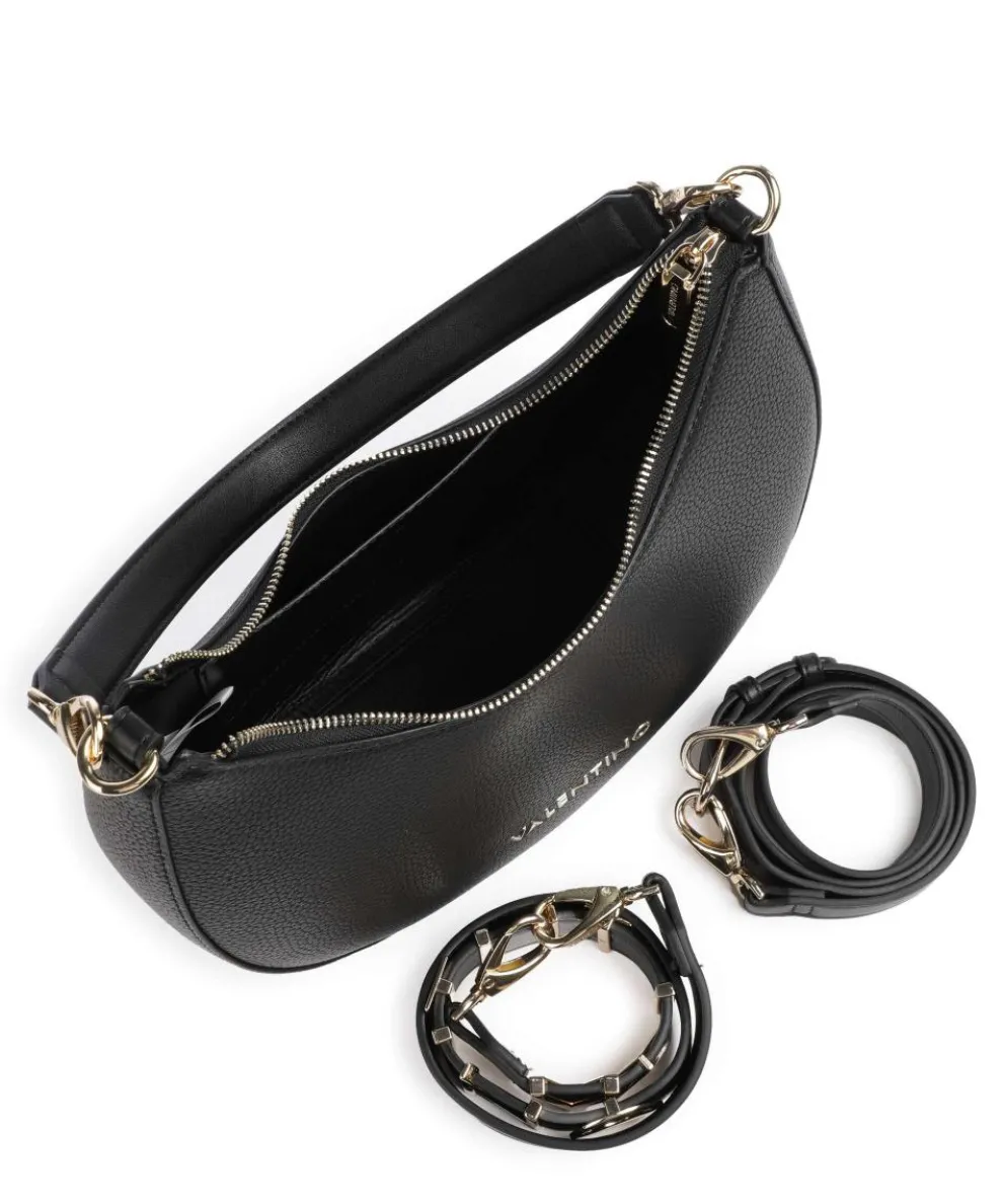 Alexia Schultertasche Lederimitat schwarz