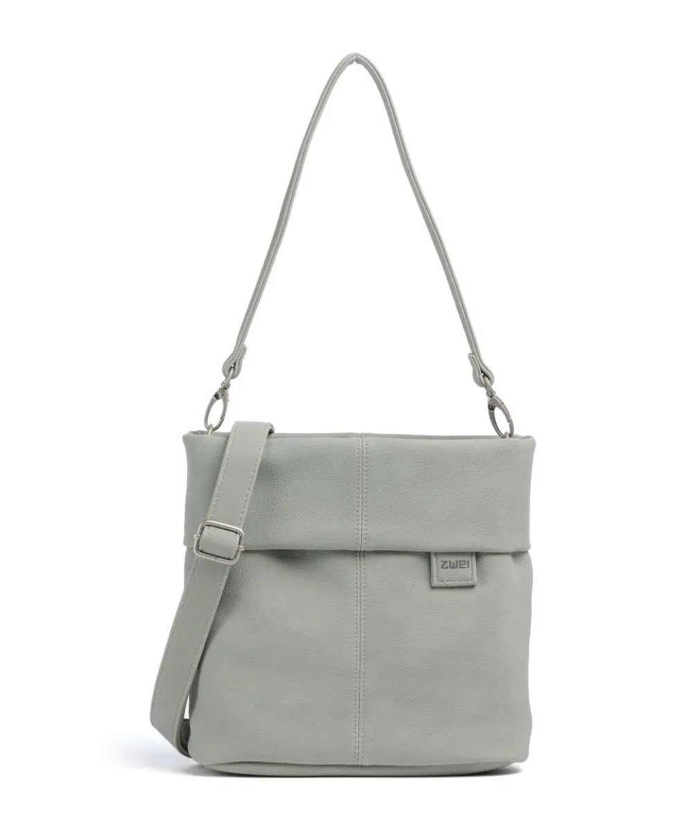 Mademoiselle.M M8 Schultertasche Lederimitat graugrün