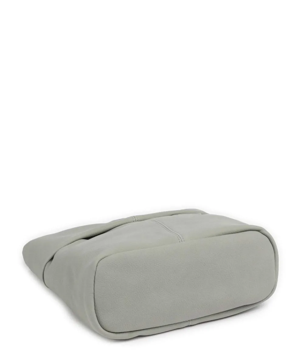 Mademoiselle.M M8 Schultertasche Lederimitat graugrün