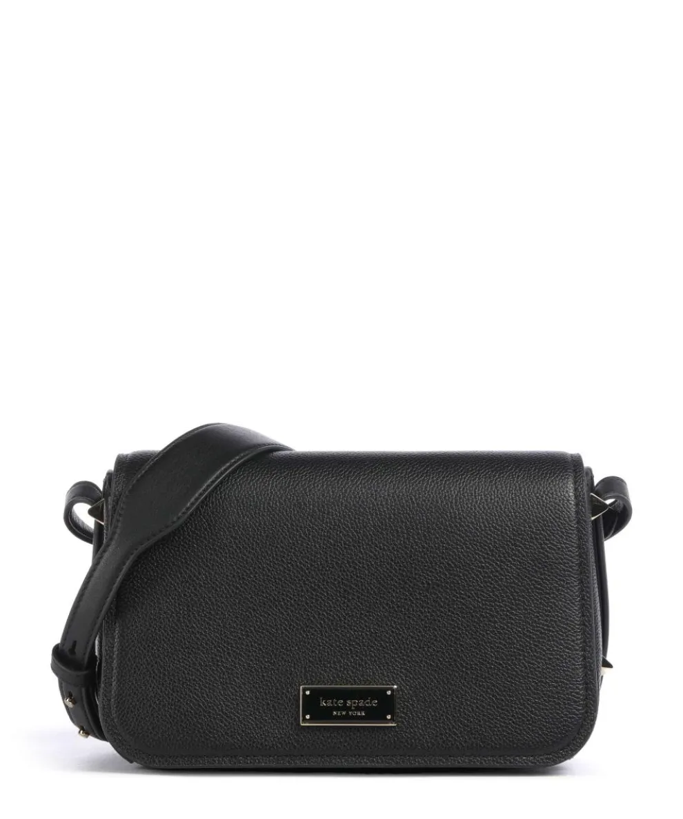 Liv Umhängetasche genarbtes Rindsleder schwarz