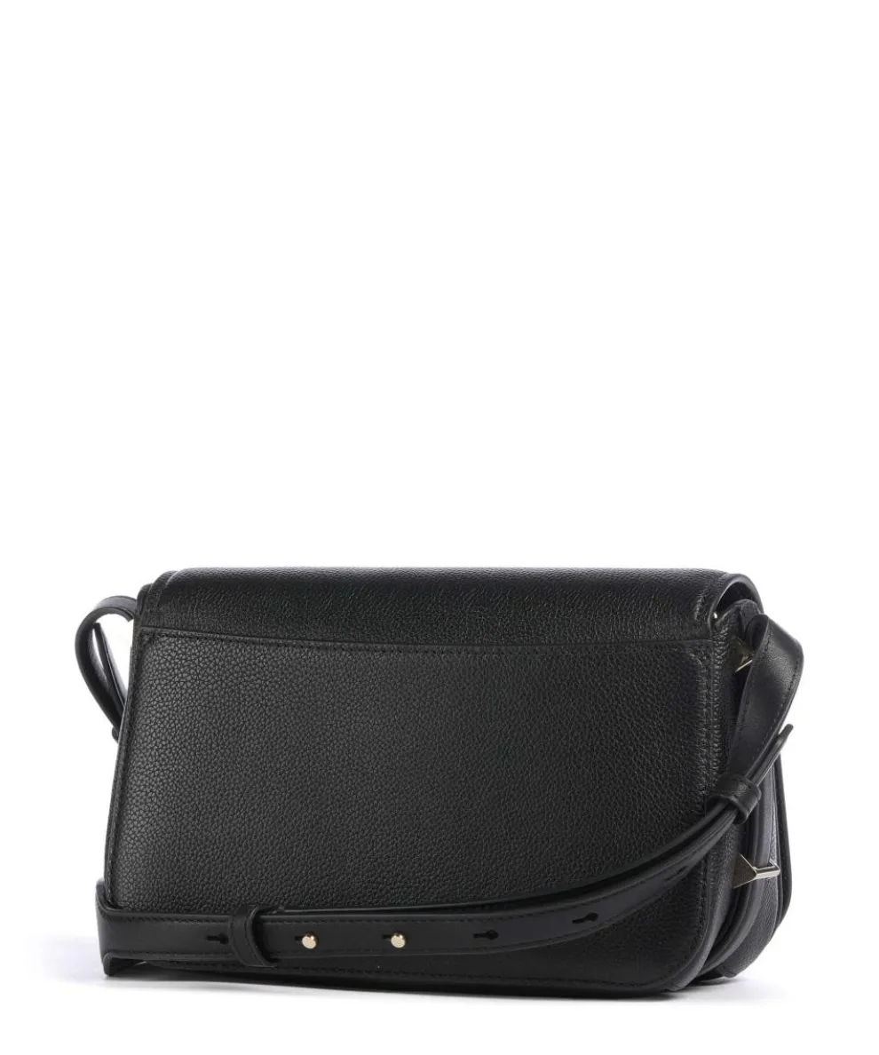 Liv Umhängetasche genarbtes Rindsleder schwarz