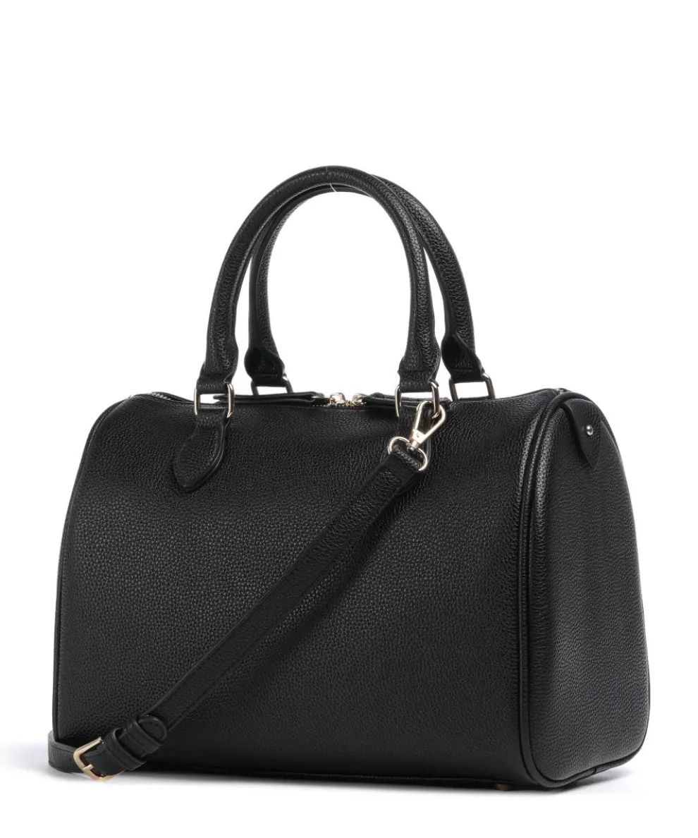 Rised Re Handtasche Lederimitat schwarz