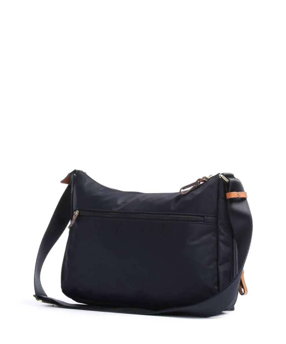 X-Collection Schultertasche recyceltes Nylon dunkelblau