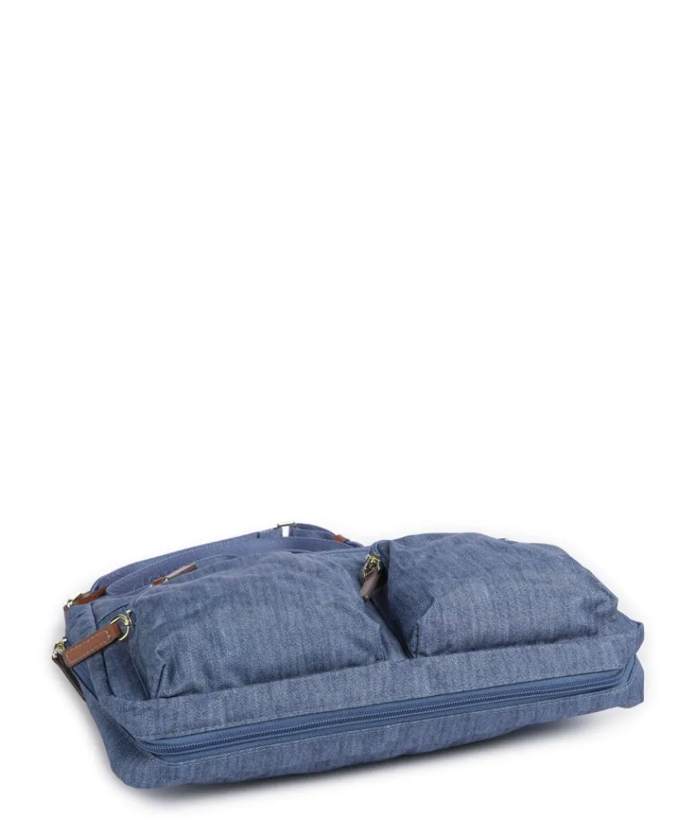 X-Collection Schultertasche recyceltes Nylon jeans