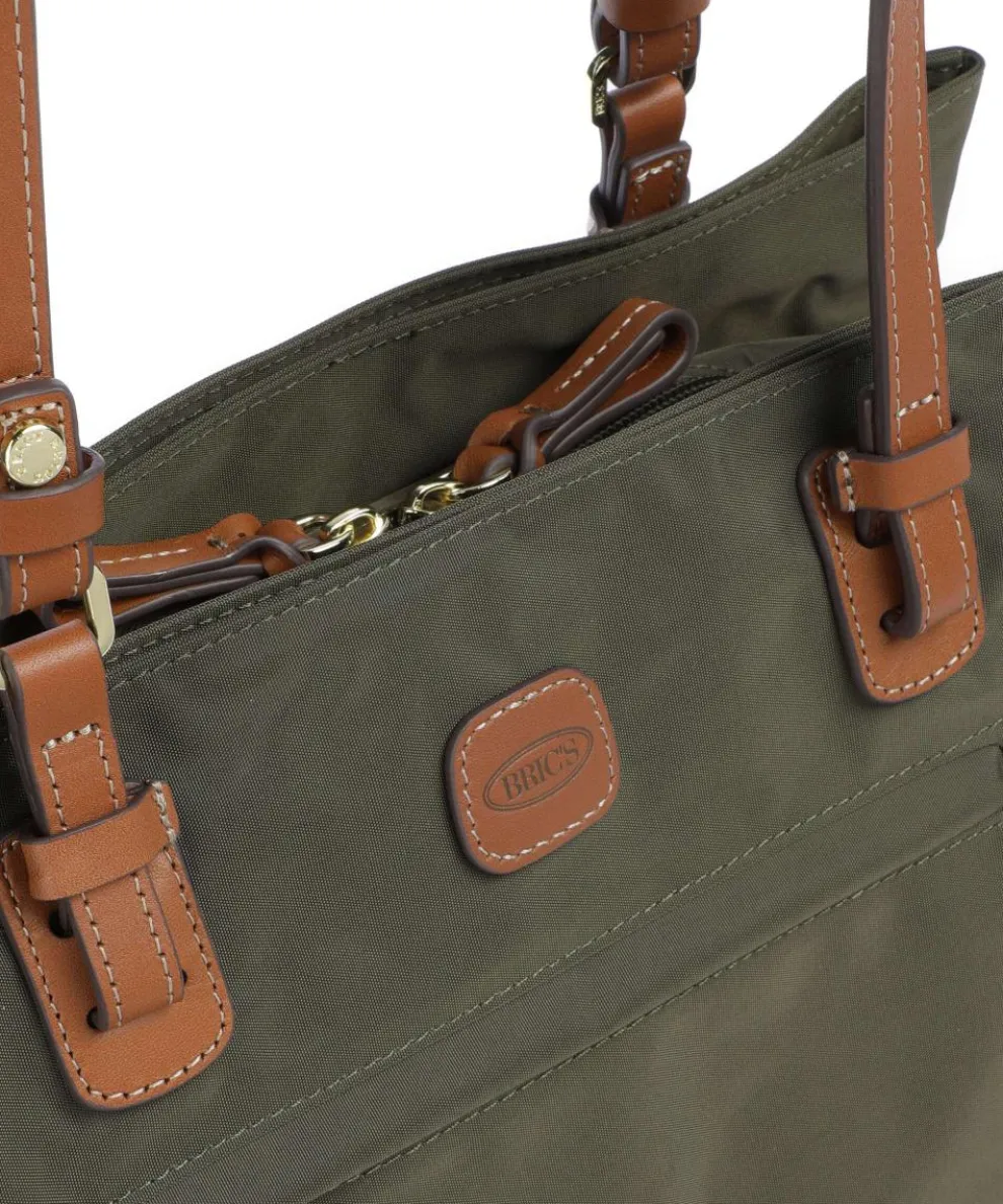 X-Collection Shopper recyceltes Nylon olivgrün