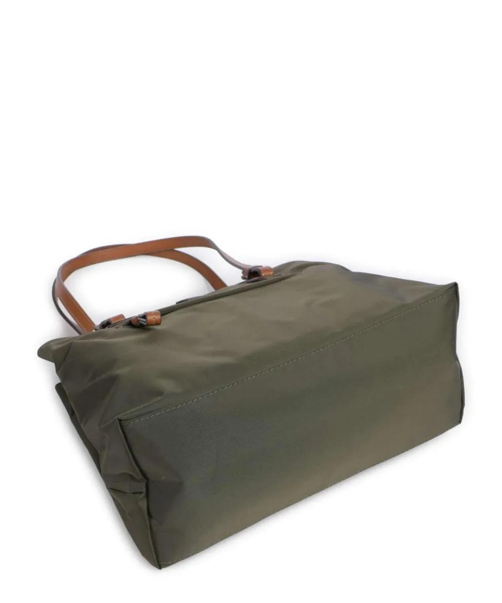 X-Collection Shopper recyceltes Nylon olivgrün