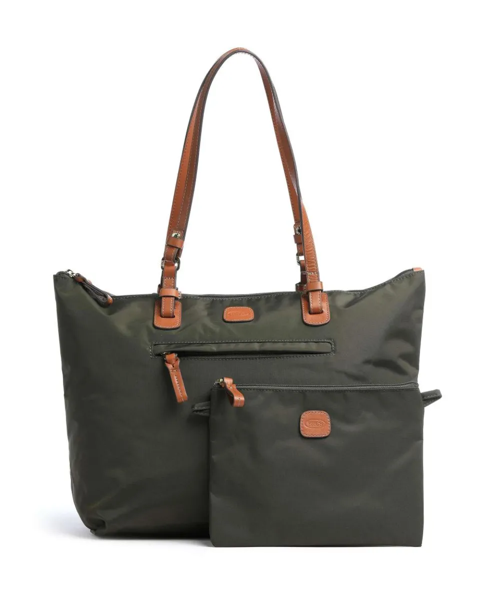 X-Collection Shopper recyceltes Nylon olivgrün