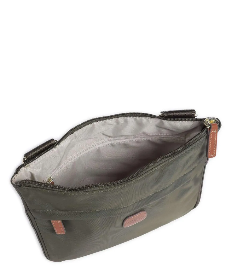 X-Collection Umhängetasche recyceltes Nylon olivgrün