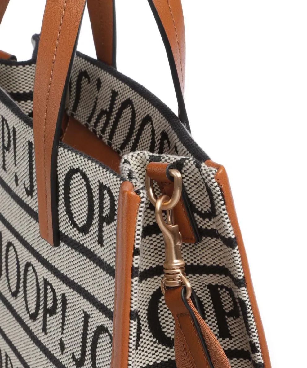 Paraffa Aurelia Handtasche Baumwolle beige/braun