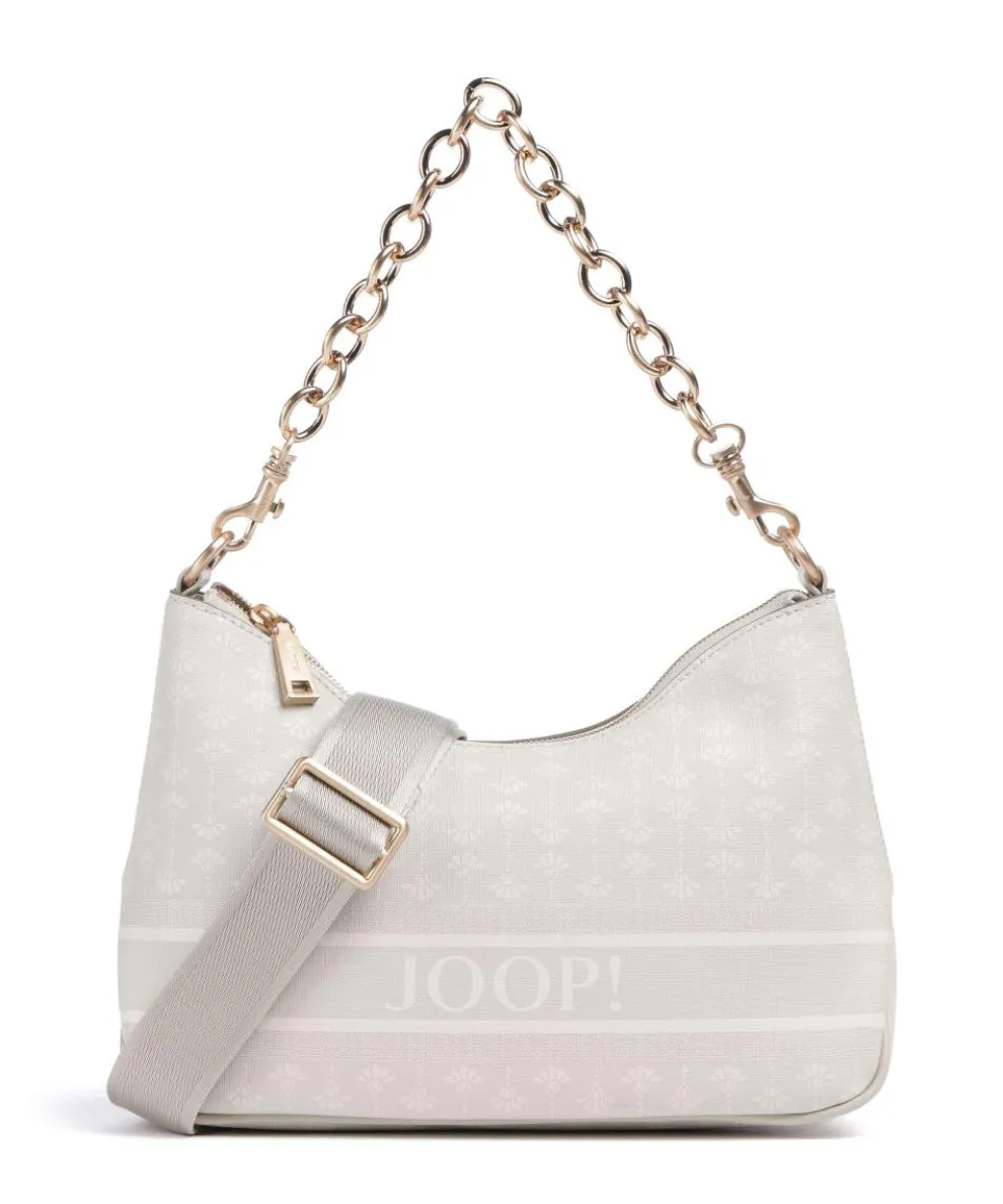 Mazzolino Catena Aimee Schultertasche Lederimitat hellgrau