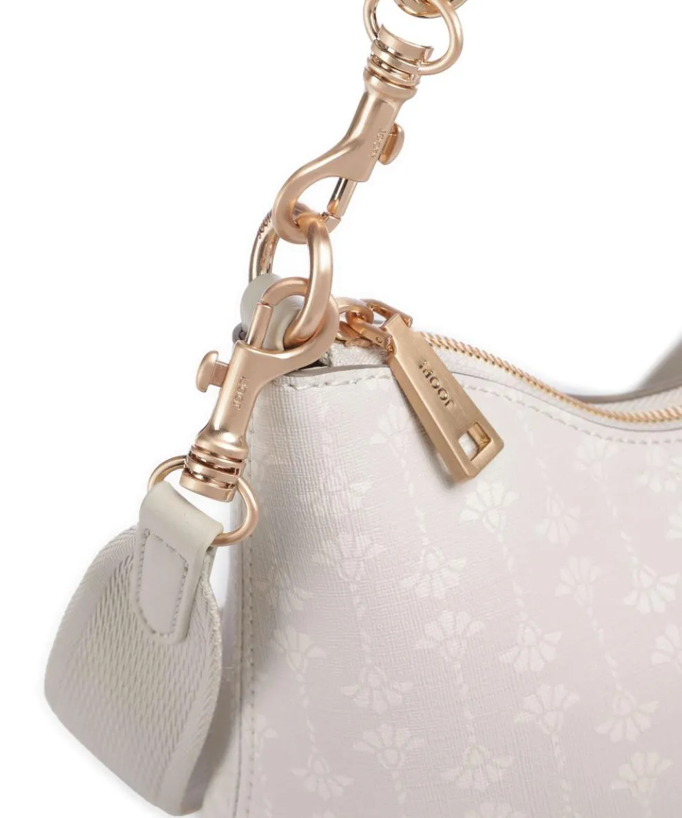 Mazzolino Catena Aimee Schultertasche Lederimitat hellgrau