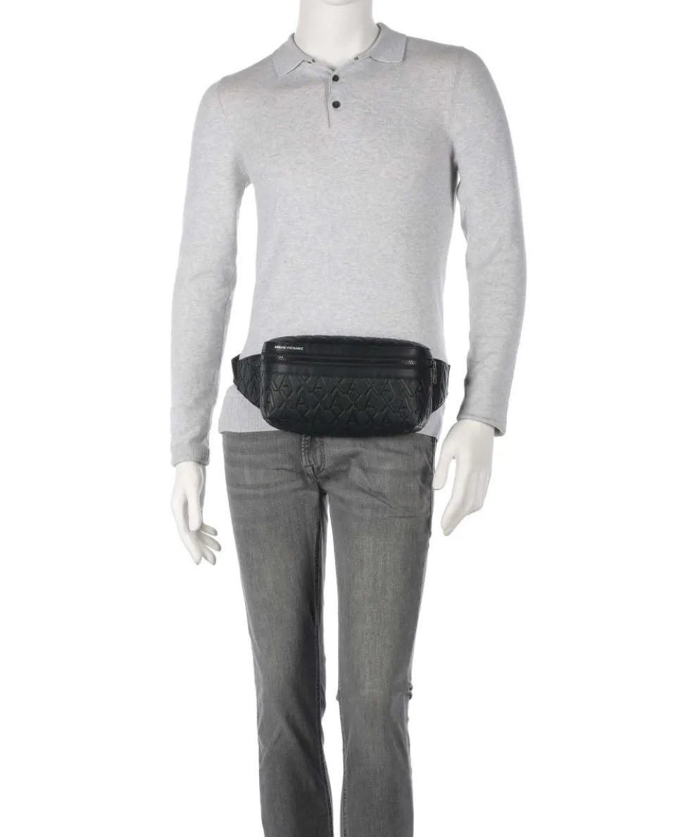 Liam Gürteltasche Lederimitat schwarz