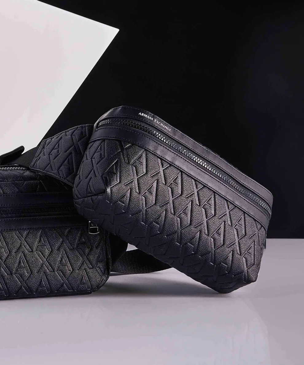 Liam Gürteltasche Lederimitat schwarz