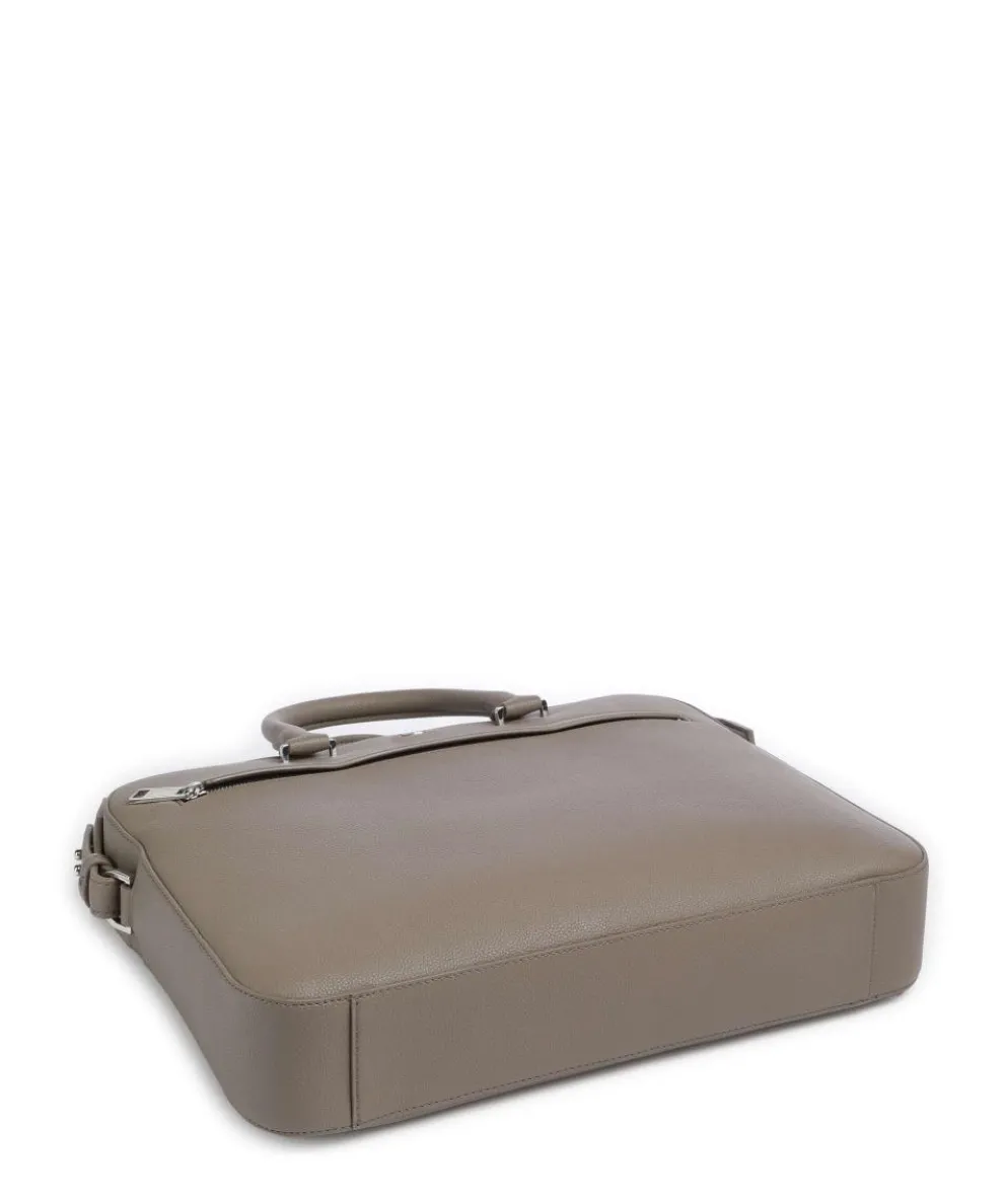 Ray Aktentasche 14″ Lederimitat taupe