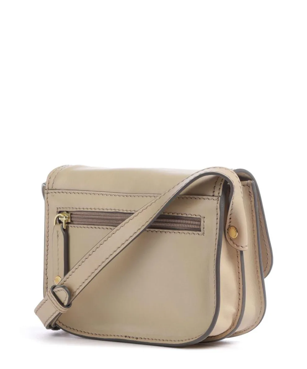 Stodo Umhängetasche fein genarbtes Rindsleder beige