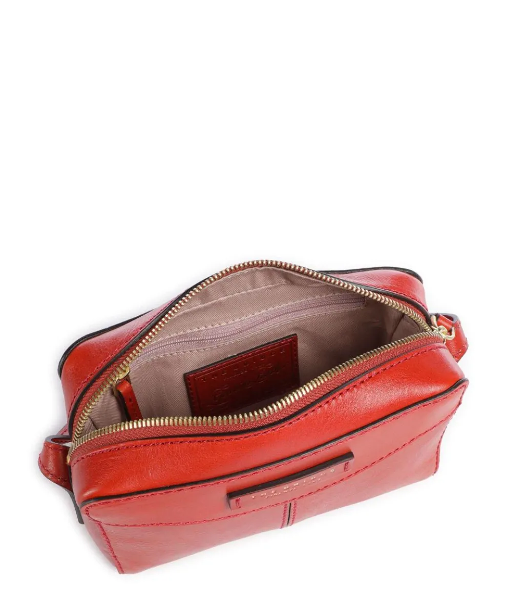 Gloria Umhängetasche Rindsleder rot