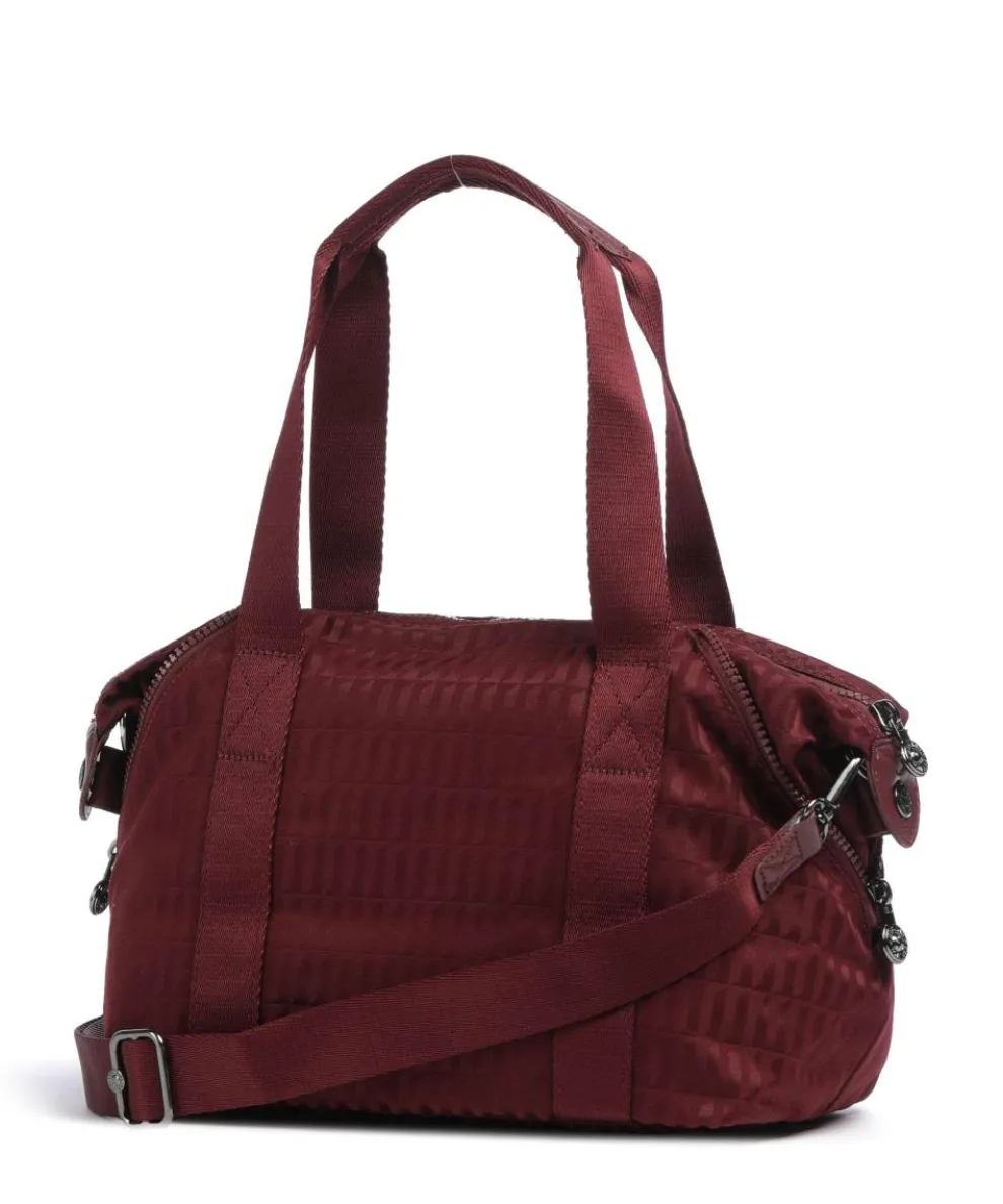 Elevated Art Mini Handtasche Polyester dunkelrot