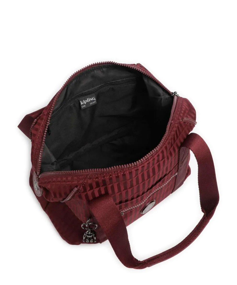 Elevated Art Mini Handtasche Polyester dunkelrot