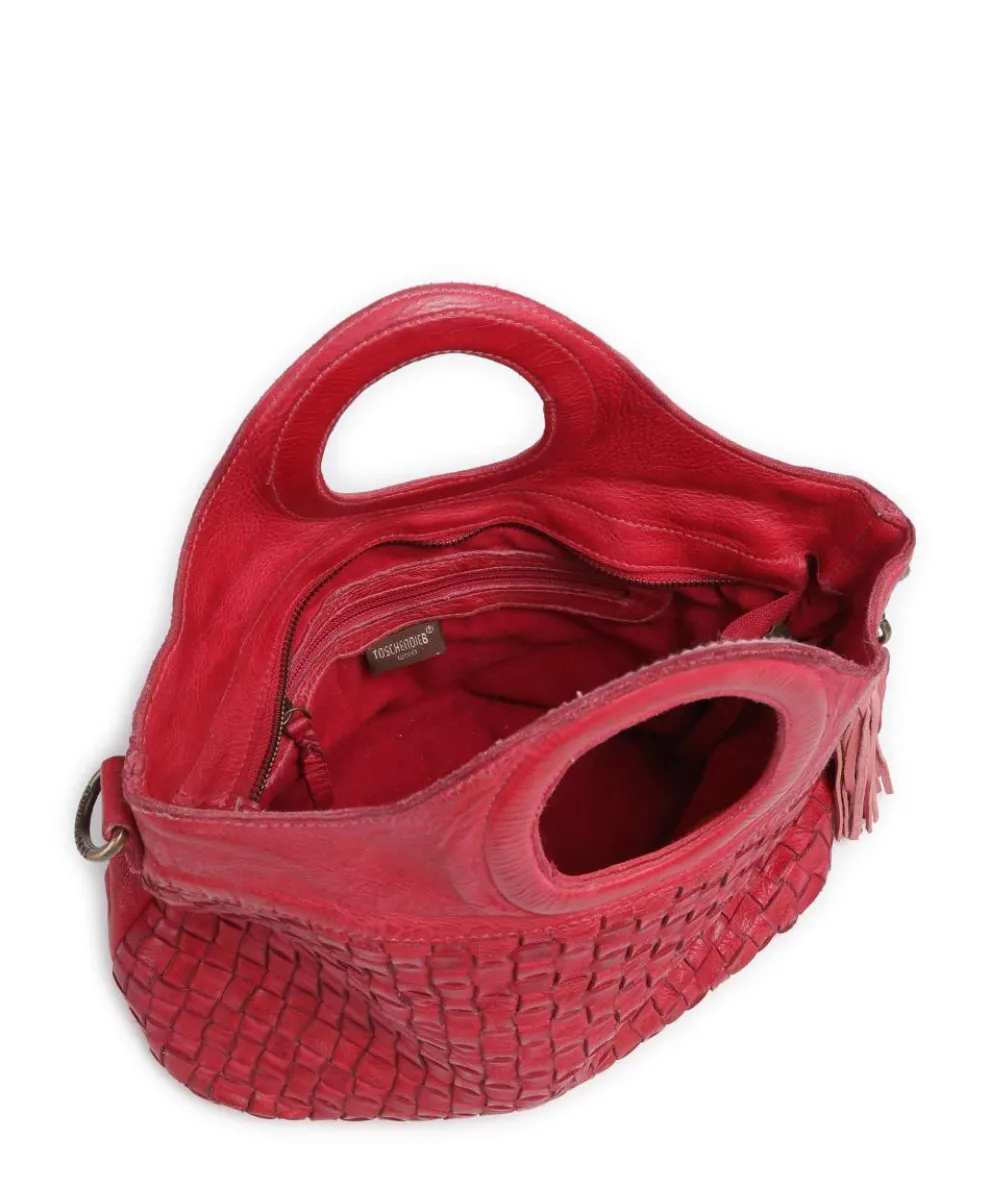 Venusweg 1 Handtasche genarbtes Rindsleder pink