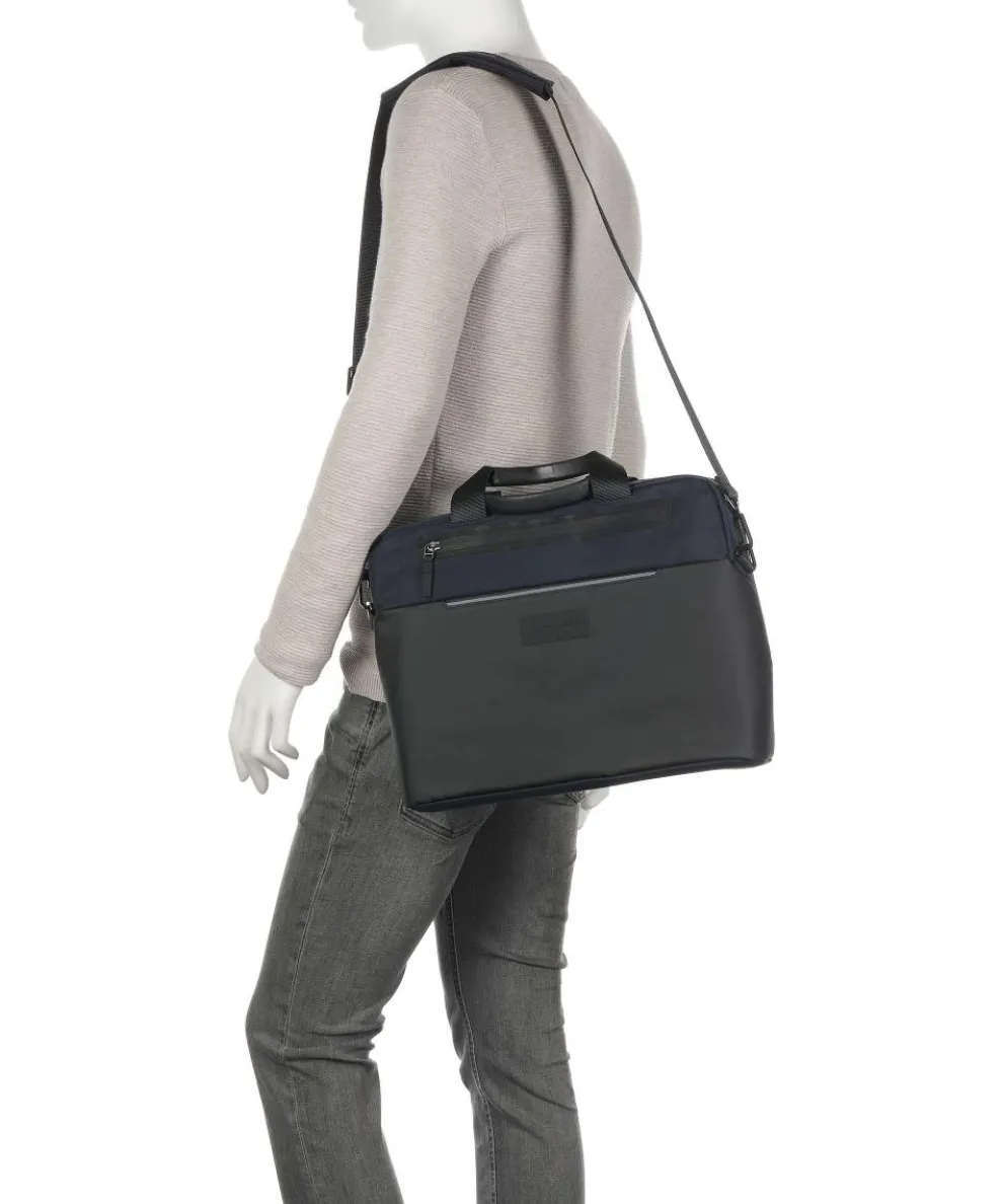 Urban Eco M Aktentasche 15″ recyceltes Polyester, Polyurethane dunkelblau