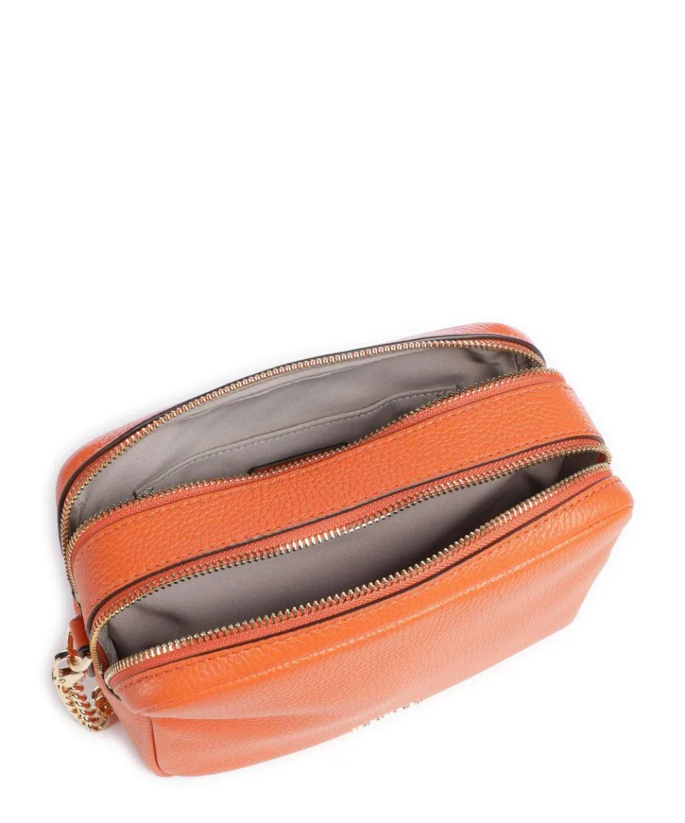 Bryant Medium Umhängetasche genarbtes Rindsleder orange