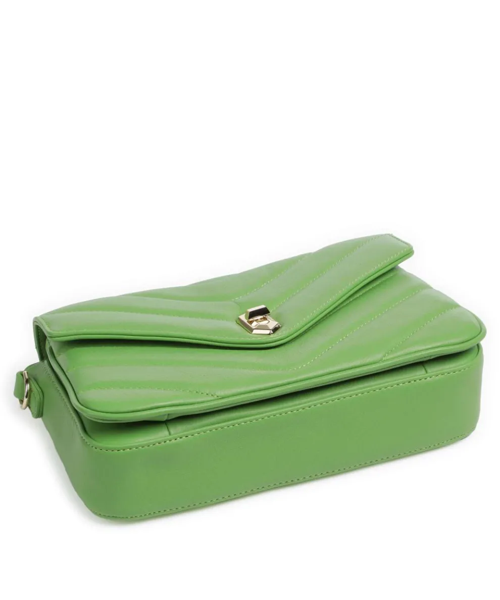 Soft Matelassé Umhängetasche weiches Rindsleder hellgrün