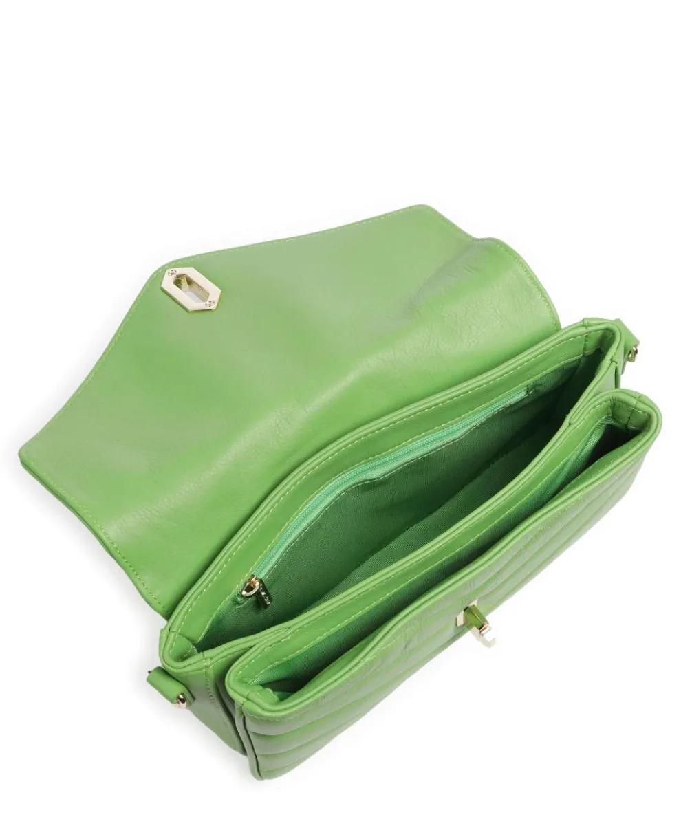 Soft Matelassé Umhängetasche weiches Rindsleder hellgrün