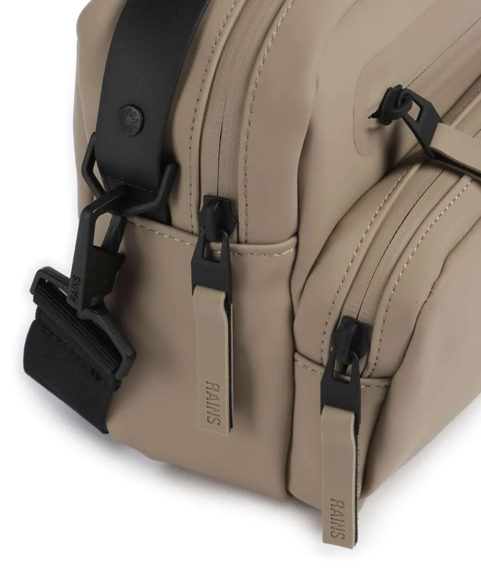 Umhängetasche Polyester, Polycarbonat beige