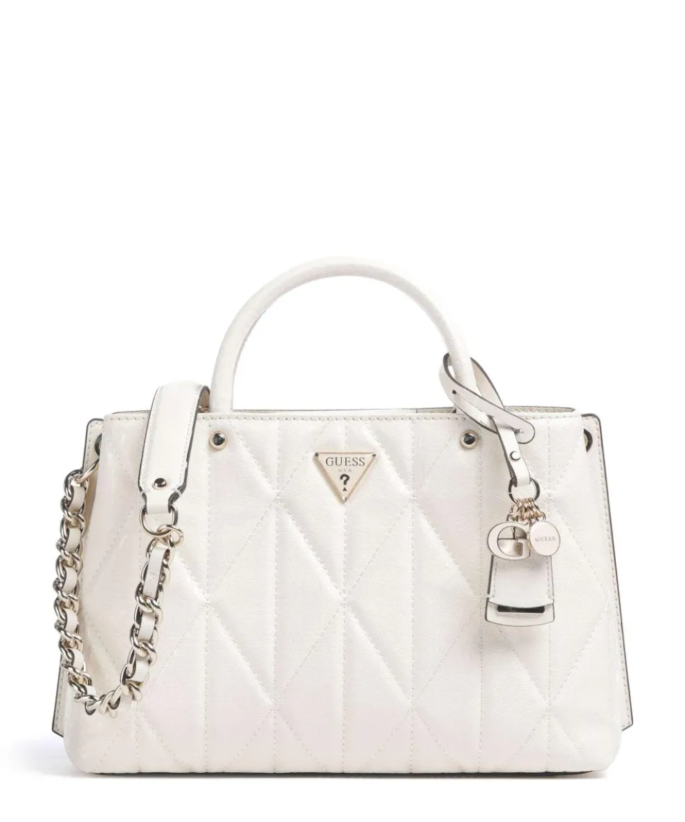 Aldina G-Shine Handtasche Lederimitat creme