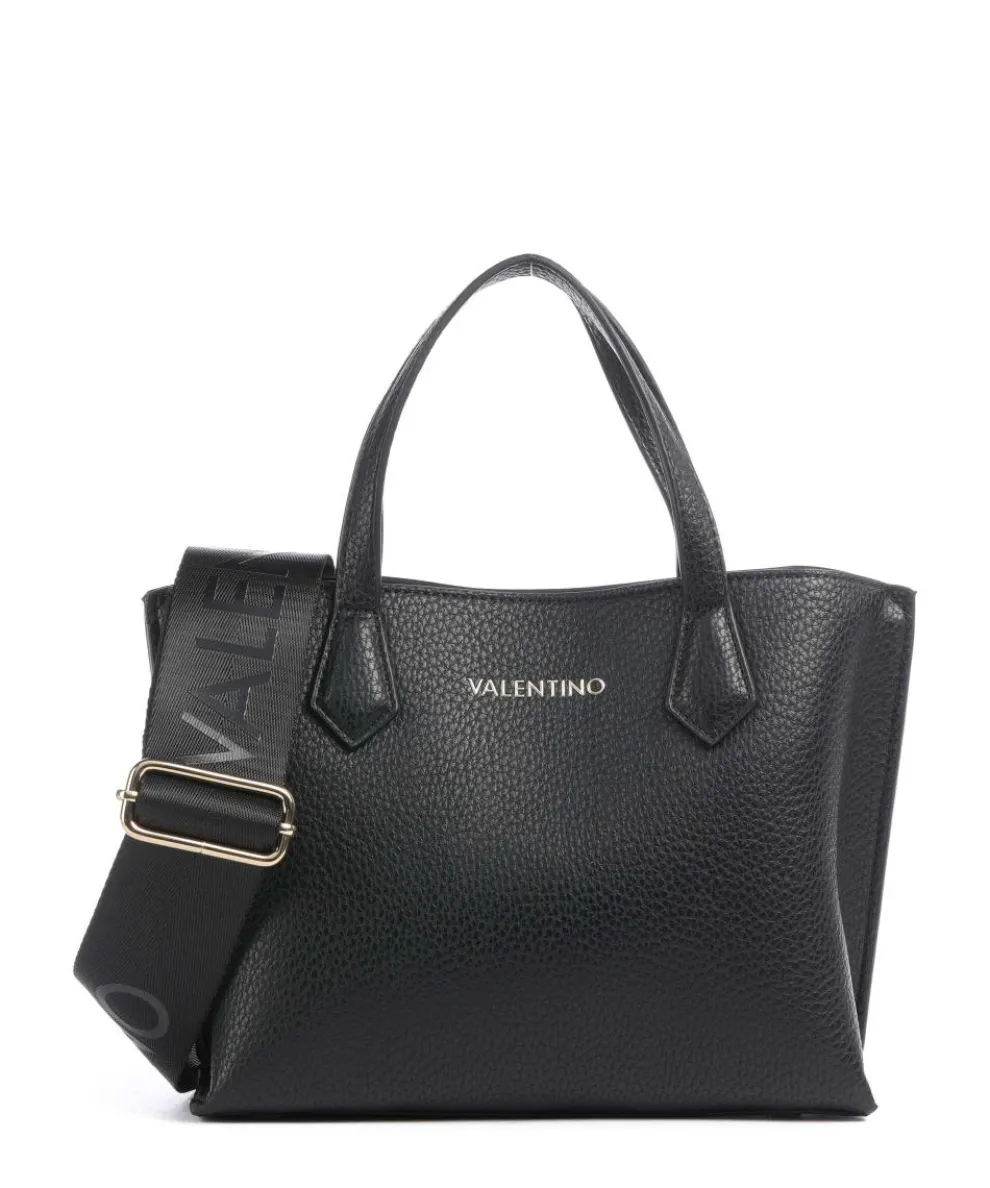 Fall Re Handtasche Lederimitat schwarz