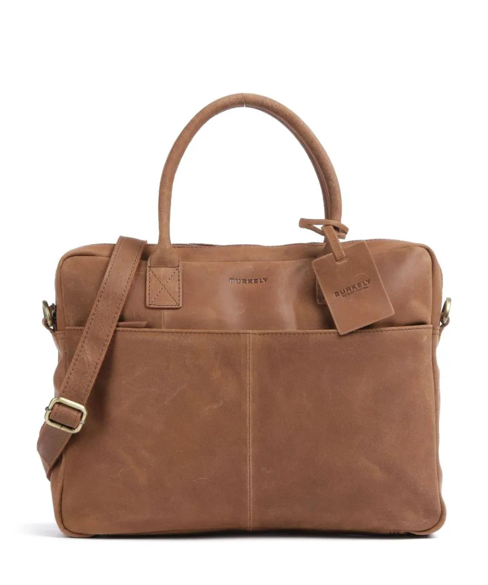 Vintage Jack Aktentasche 13″ Leder cognac