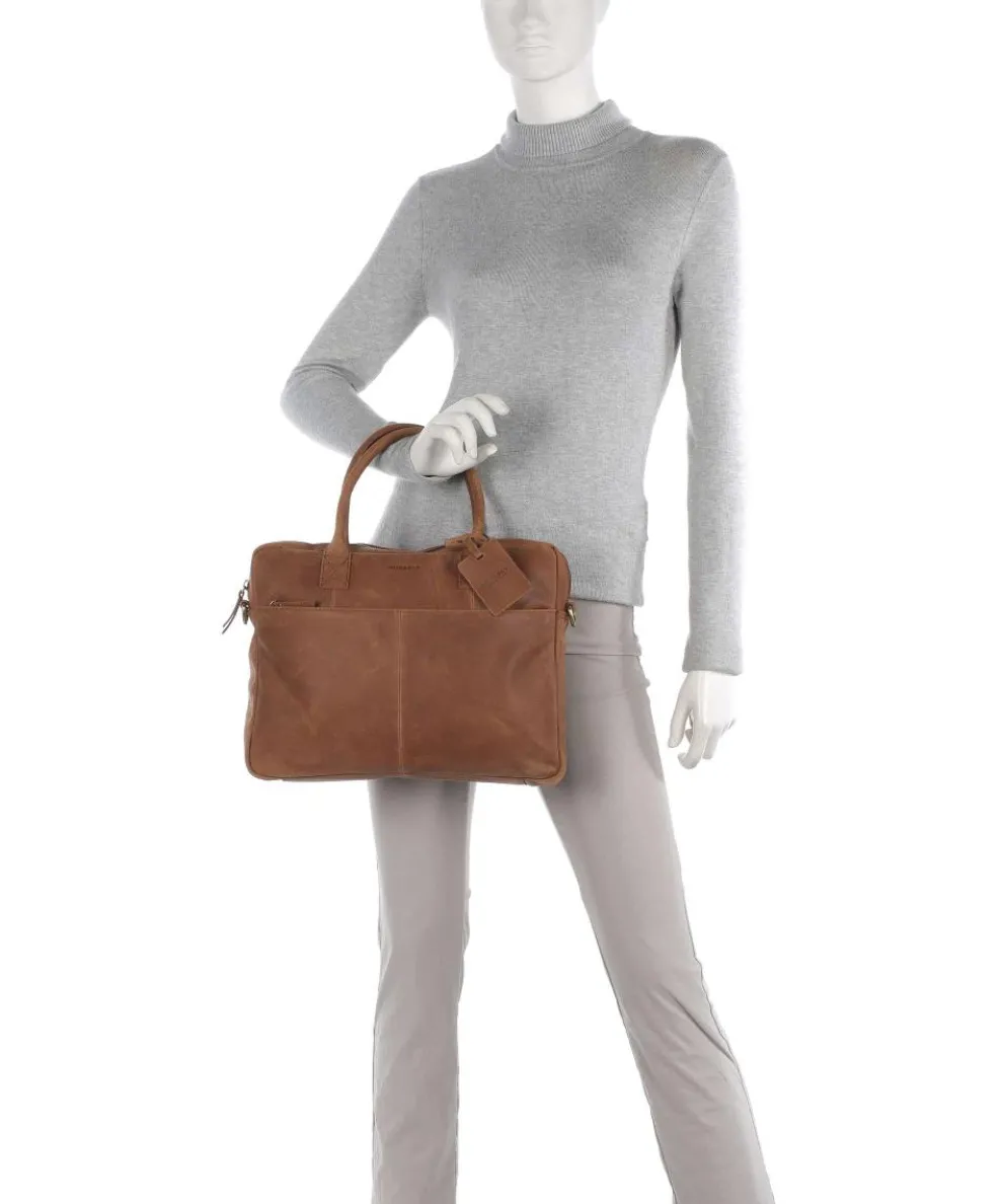 Vintage Jack Aktentasche 13″ Leder cognac