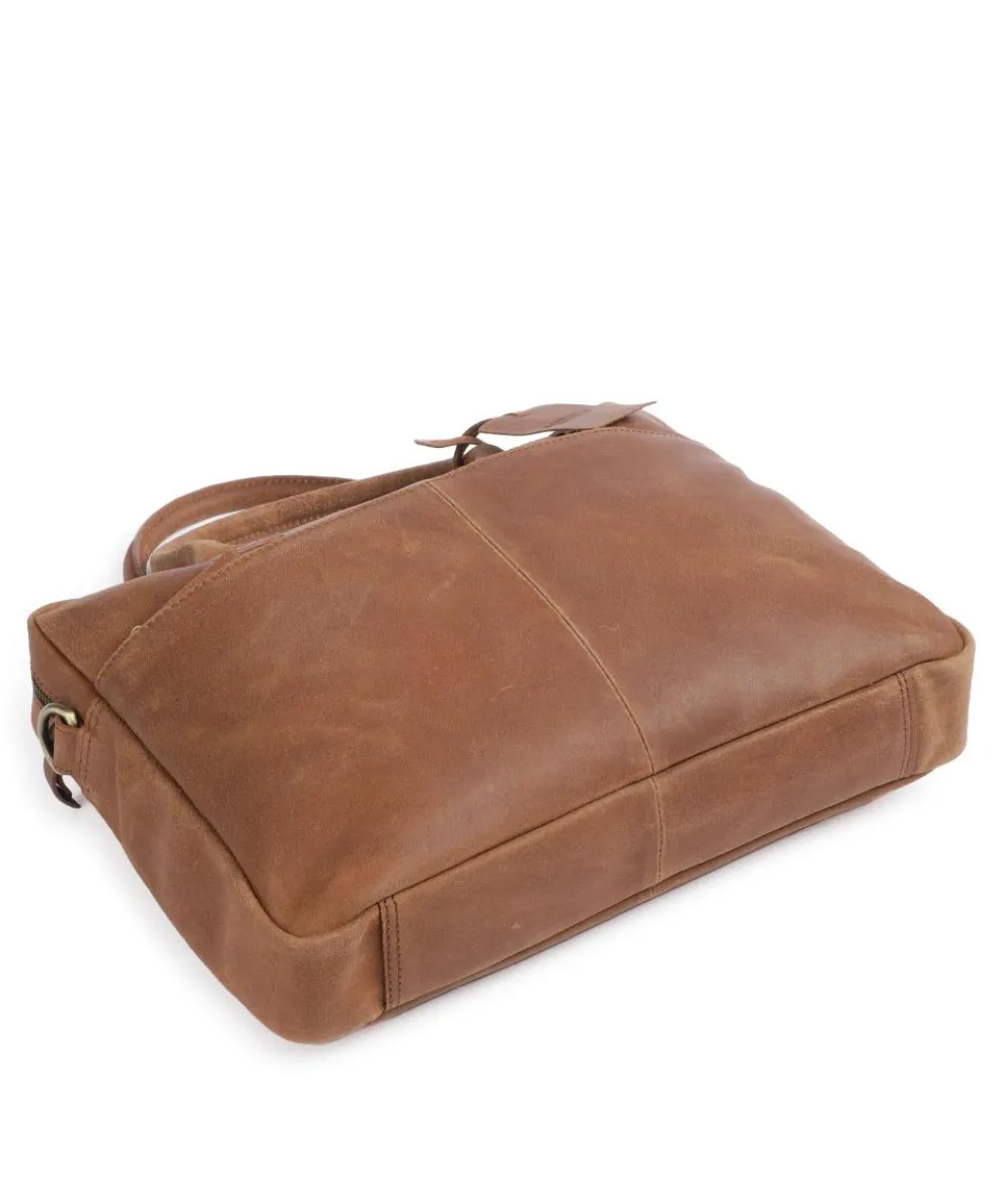 Vintage Jack Aktentasche 13″ Leder cognac