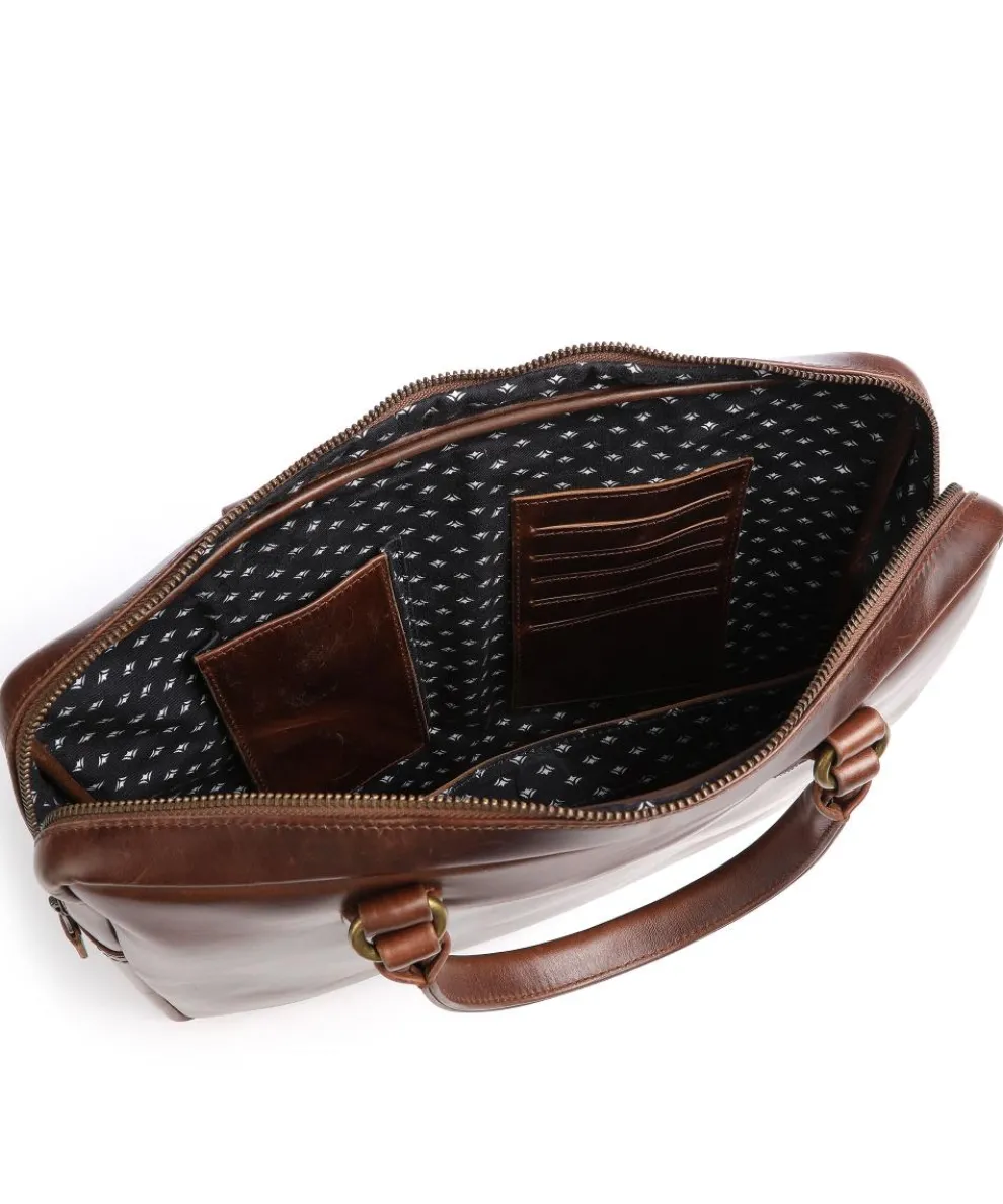 Cali Aktentasche 14″ Rindsleder braun