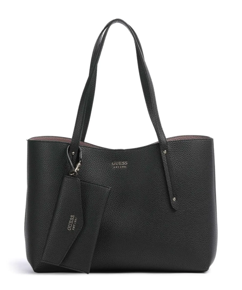 Brenton Shopper Lederimitat schwarz