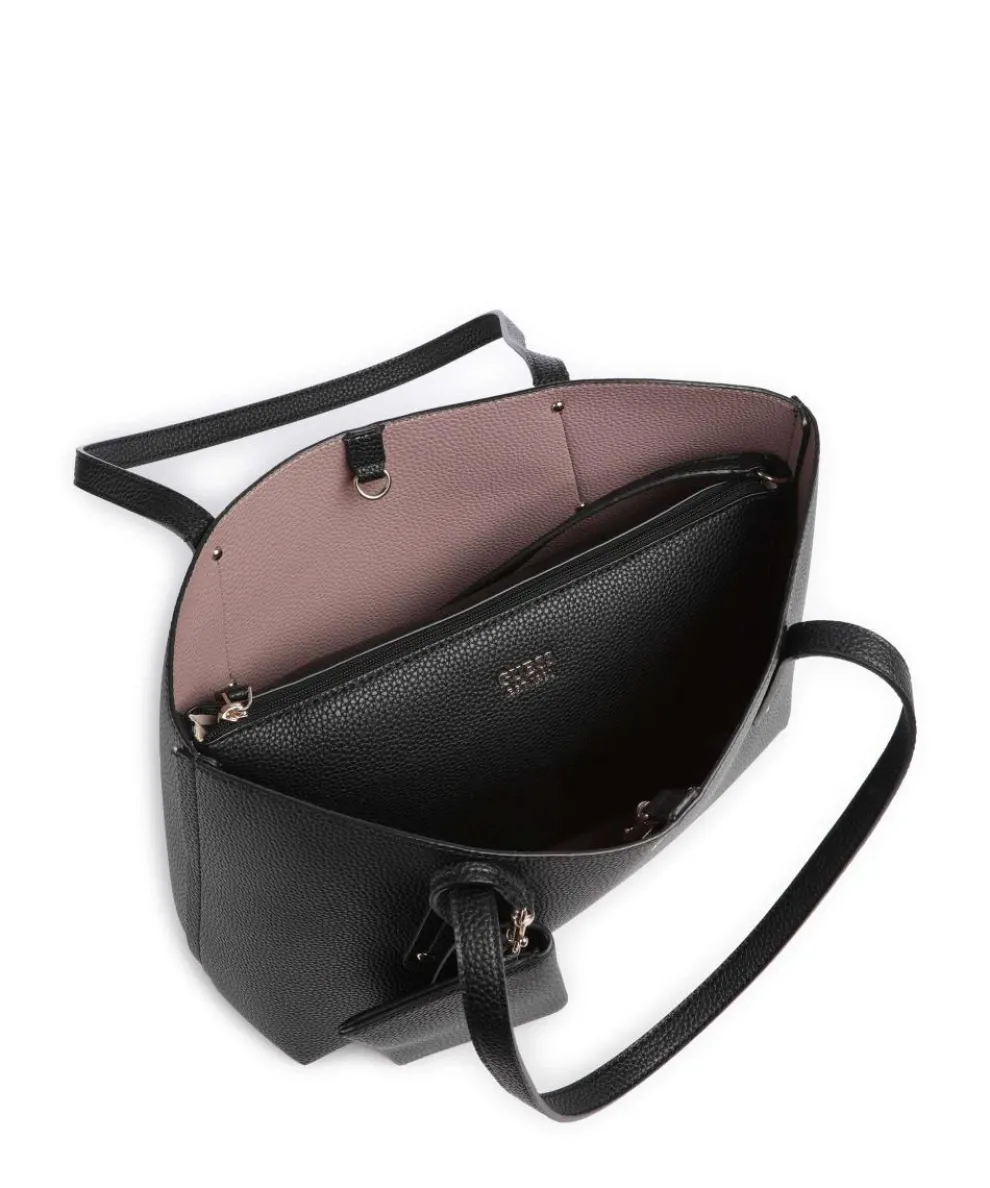 Brenton Shopper Lederimitat schwarz