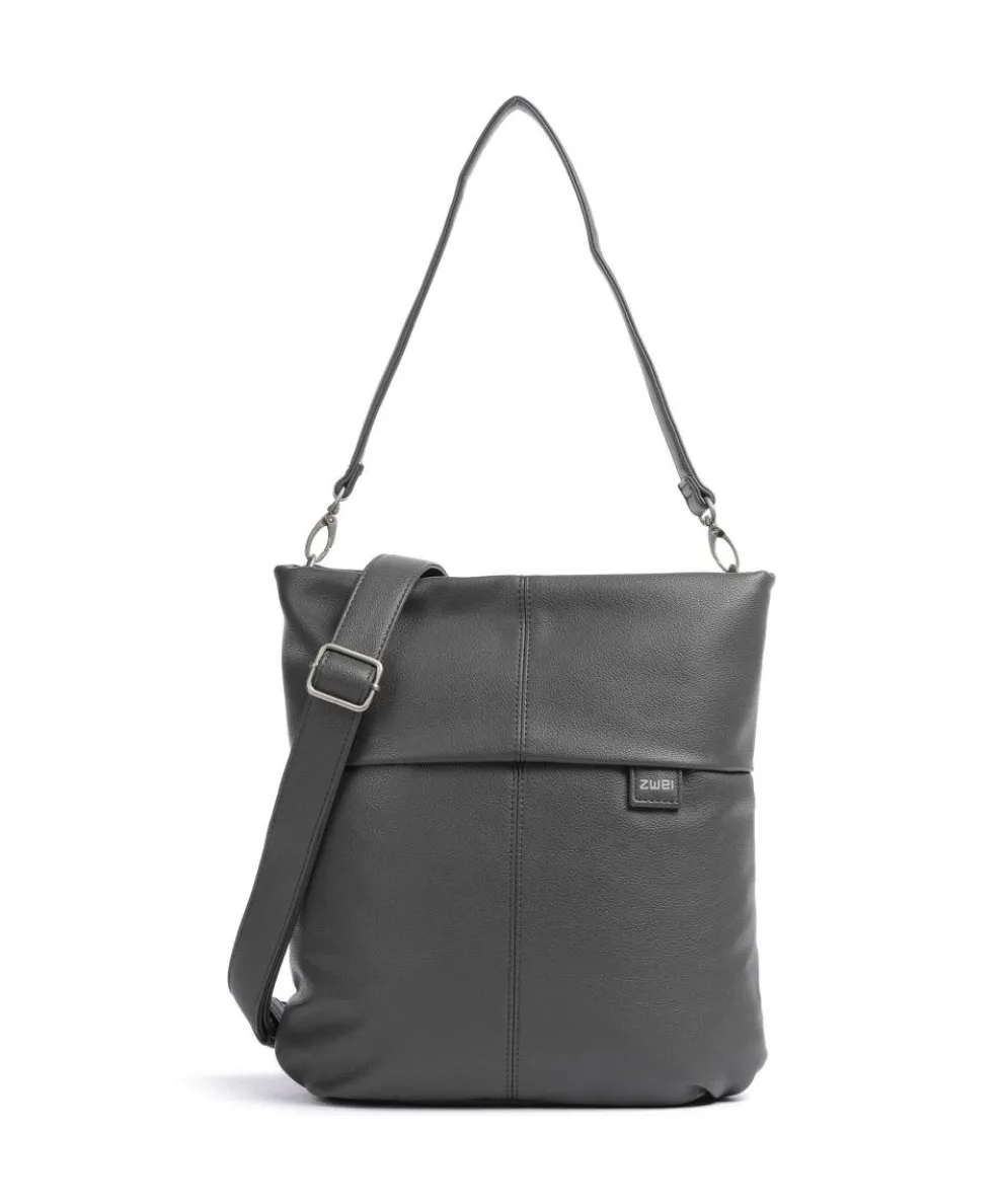 Mademoiselle.M M12 Beuteltasche Lederimitat dunkelgrau