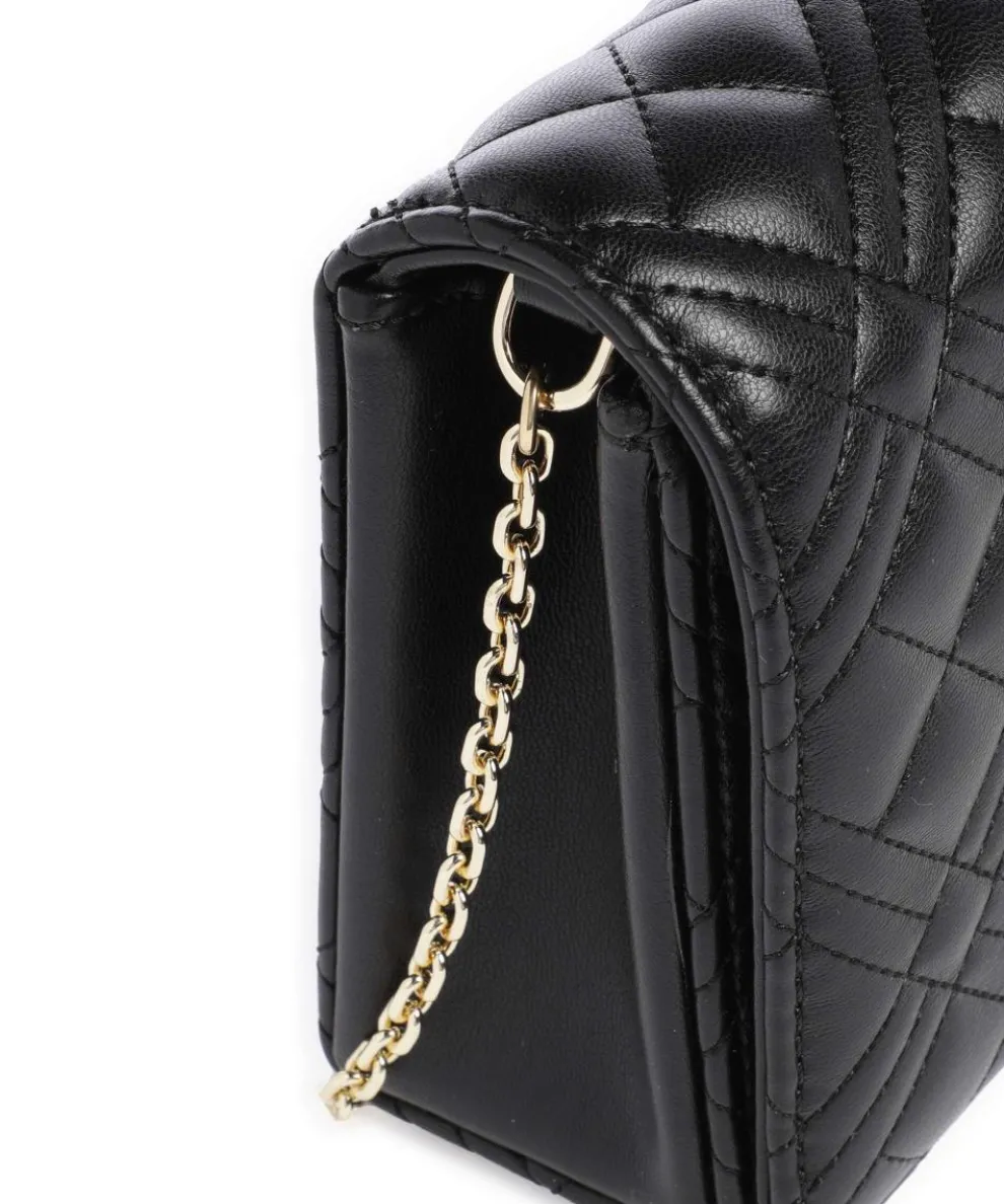 Smart Daily Umhängetasche Lederimitat schwarz