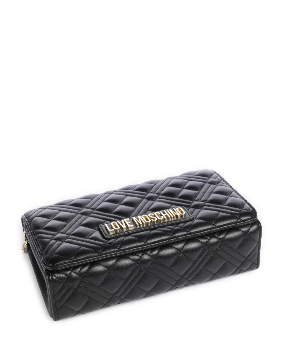 Smart Daily Umhängetasche Lederimitat schwarz