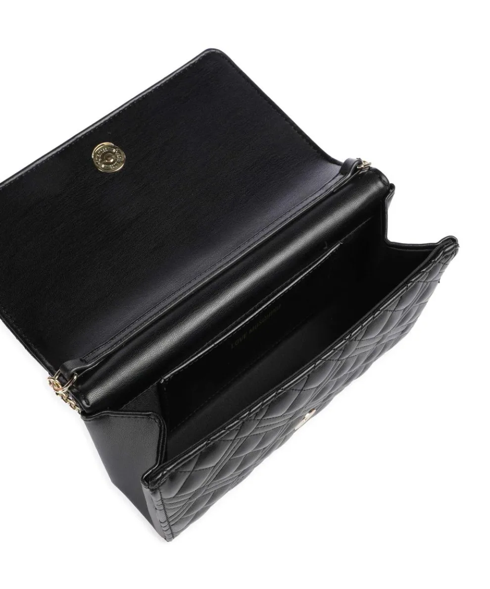 Smart Daily Umhängetasche Lederimitat schwarz