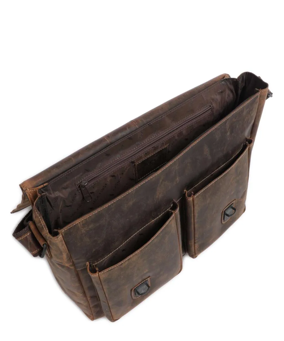 Baltimore 6 Aktentasche Leder cognac